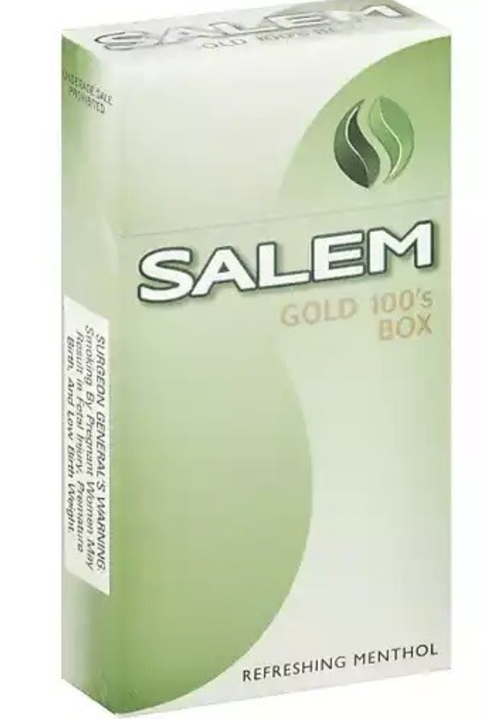 SALEM GOLD BOX 100'S