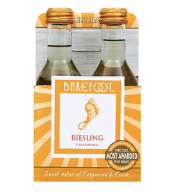 BAREFOOT RIESLING -4PK 187ML