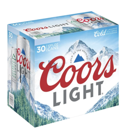 Coors Light 30-Pk Cans