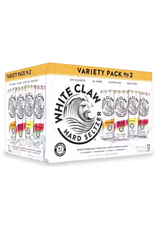 White Claw White Claw Seltzer Variety Pack #2  -24pk