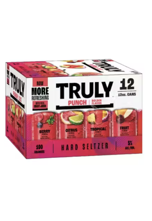 Truly Truly Punch Seltzer Variety -12Pk Cans