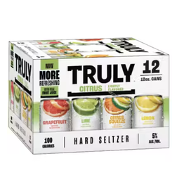Truly Spiked & Sparkling Citrus Variety -12Pk Cans