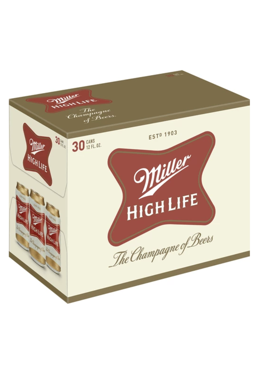 Miller High Life Miller High Life -30Pk Cans