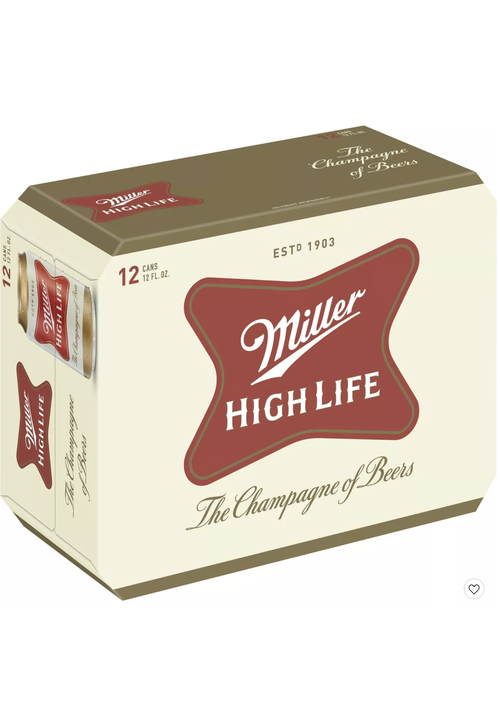 Miller High Life Miller High Life -12Pk Cans