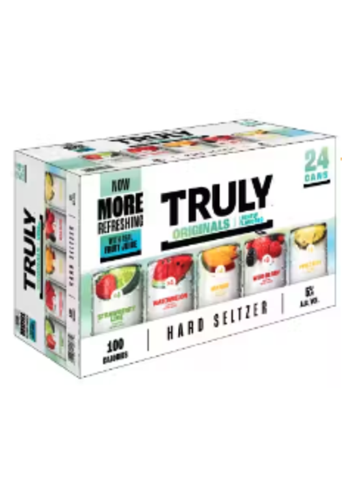 Truly TRULY  VARIETY 24PK LOOSE CAN