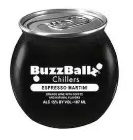 Buzzballz Chillers Espresso Martini -187ml