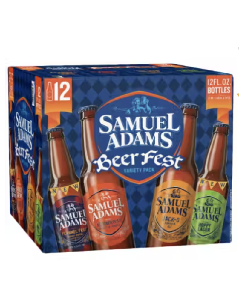 Sam Adams Beers Fall Variety Pack 12pk btl Bel Pre Beer & Wine