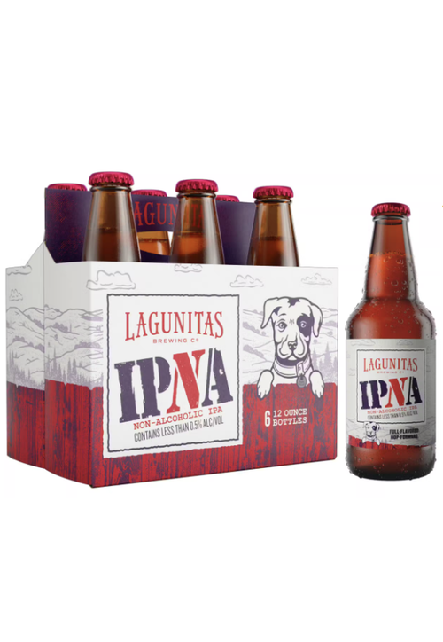 Lagunitas Lagunitas IPA Non Alcohol -6pk can