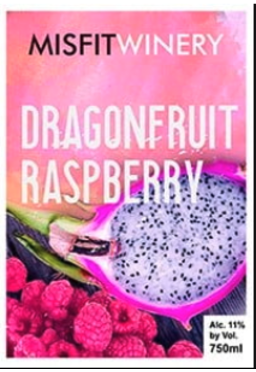 Raspberry Dragon Fruit -750ml