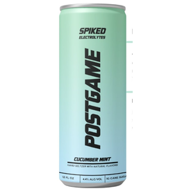 Postgame Cucumber Mint Seltzer -4-pk