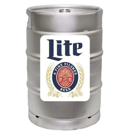 Miller Lite Keg 1/2 BBL