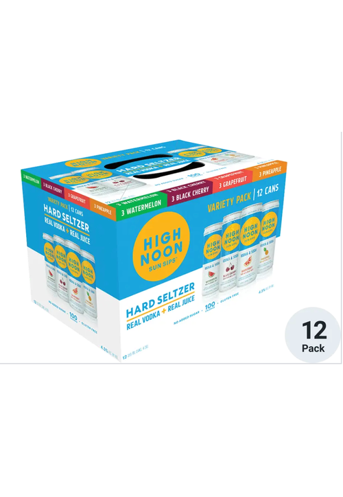 High Noon Variety Pack -355ml -12pk can