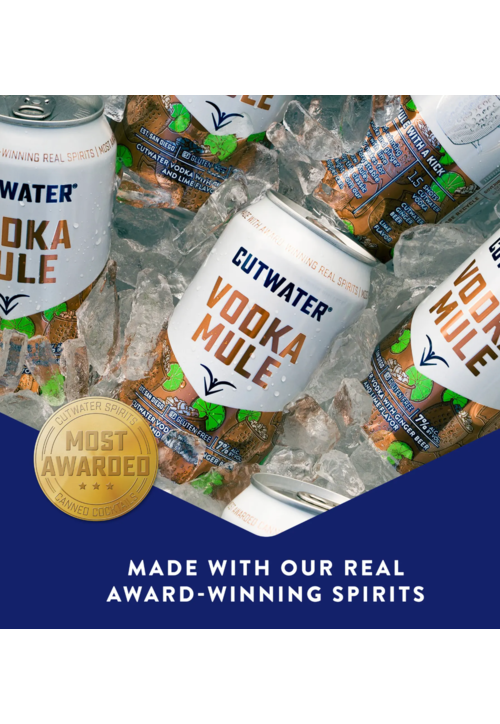 Cutwater Vodka Mule 4-pk can