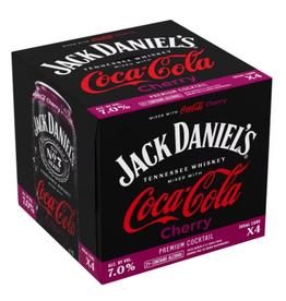 Jack Daniels & Cherry Coke - 4-pk -355ml