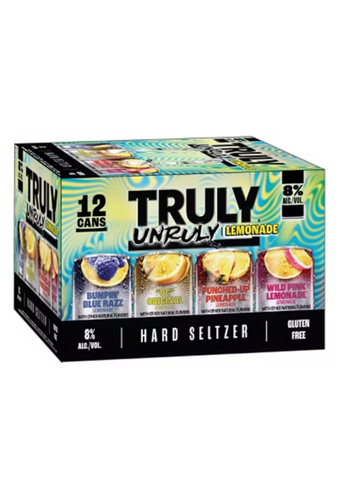 Truly Unruly Lemonade Variety pack -12pk
