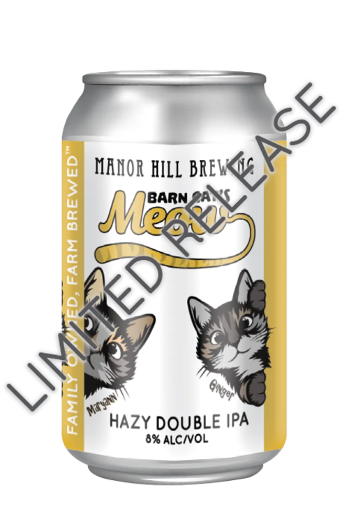 Manor Hill Barn Cat's Meow Hazy Double IPA -6PK