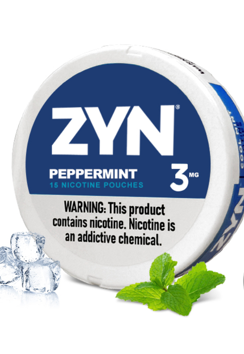 ZYN Peppermint 15 Nicotine Pouches -3mg
