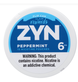ZYN Peppermint 15 Nicotine Pouches-6mg
