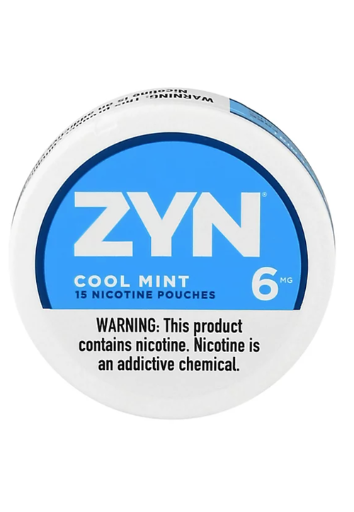 ZYN Cool Mint 15 Nicotine Pouches- 6mg