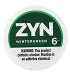 ZYN Wintergreen 15 Nicotine Pouches -6mg