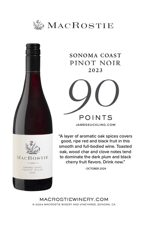 MacRostie Vineyards Sonoma Coast Pinot Noir -750ml