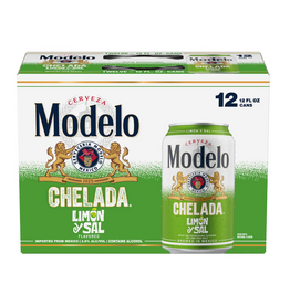Modelo Chelada Limón y Sal -12-PK Cans