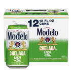 Modelo Chelada Limón y Sal -12-PK Cans