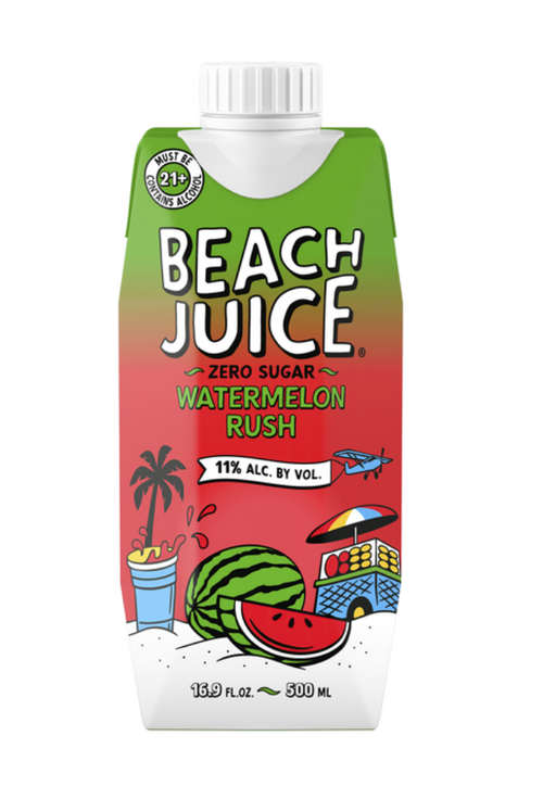 Beach Juice Zero Sugar Watermelon Rush -500ml