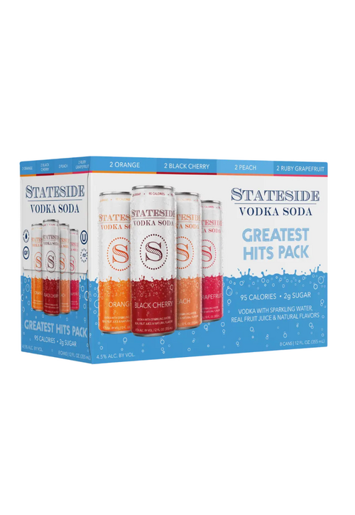 Stateside Vodka Soda Greatest Hits Pack -8pk