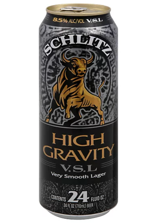 Schlitz High Gravity Can 24oz
