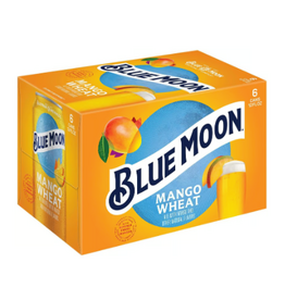 Blue Moon Mango Wheat - 6 PK CANS