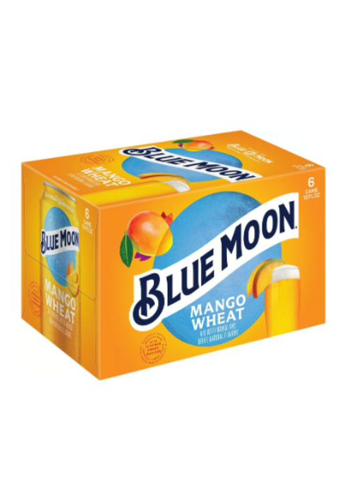 Blue Moon Mango Wheat - 6 PK CANS