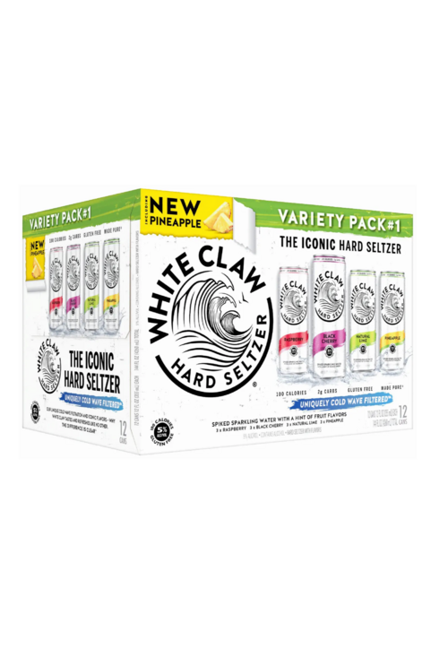 White Claw Seltzer Variety Pack #1 -12Pk