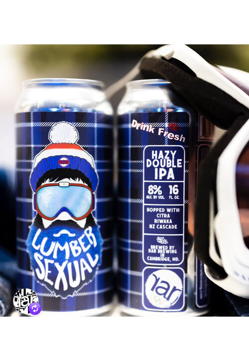 Rar Lumber Sexual Hazy Double Ipa 4pk-16oz