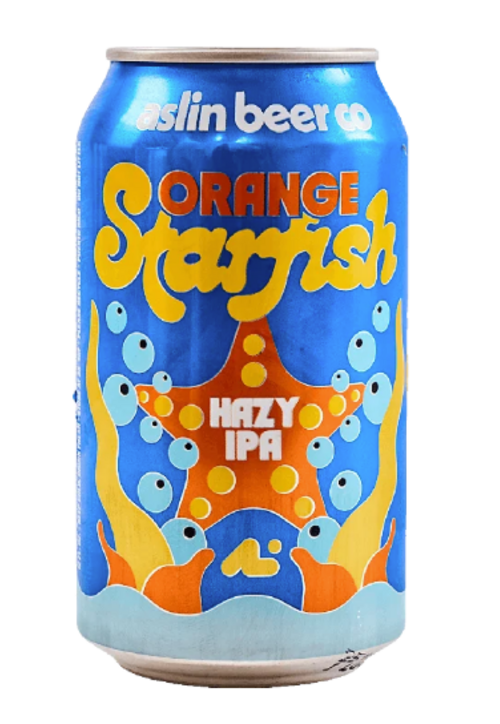 Aslin Orange Starfish Hazy Ipa -6Pk Can