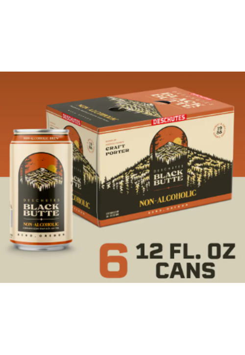 Deschutes Black Butte Porter Non Alcoholic -6pk