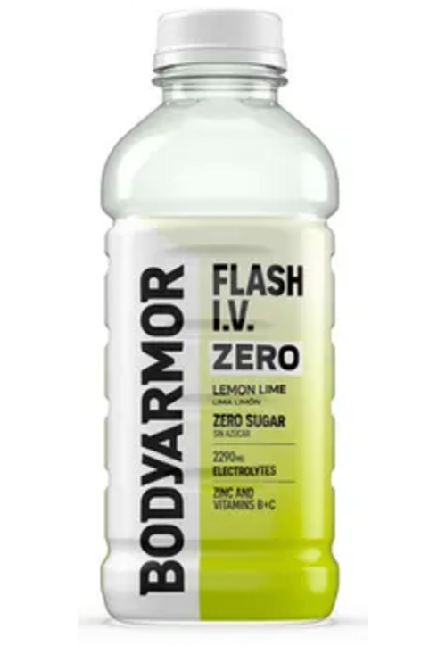 Body Armor Flash I.V. Zero Lemon Lime 20 OZ