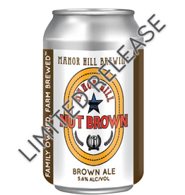 Manor Hill Nut Brown Ale -6 Pk Can
