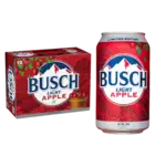 Busch Lt Apple Lager -12 pk Cans