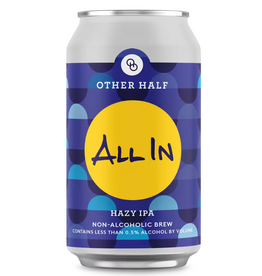 Other Half All In Hazy Ipa Non - Alcoholic -6pk