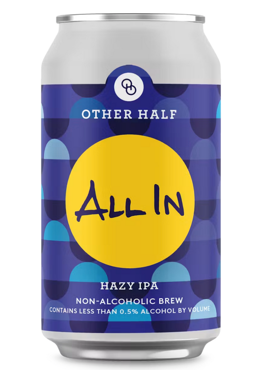 Other Half All In Hazy Ipa Non - Alcoholic -6pk