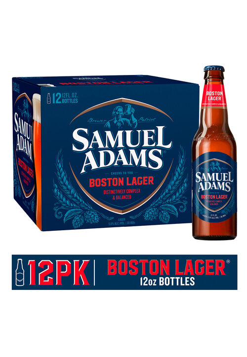 Sam Adams Boston Lager 12-Pk Btl