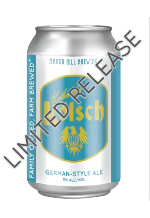 Manor Hill Katherine's Kolsch German - Style Ale -6pk can