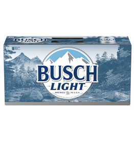 Busch Lt  -18 Pk Cans