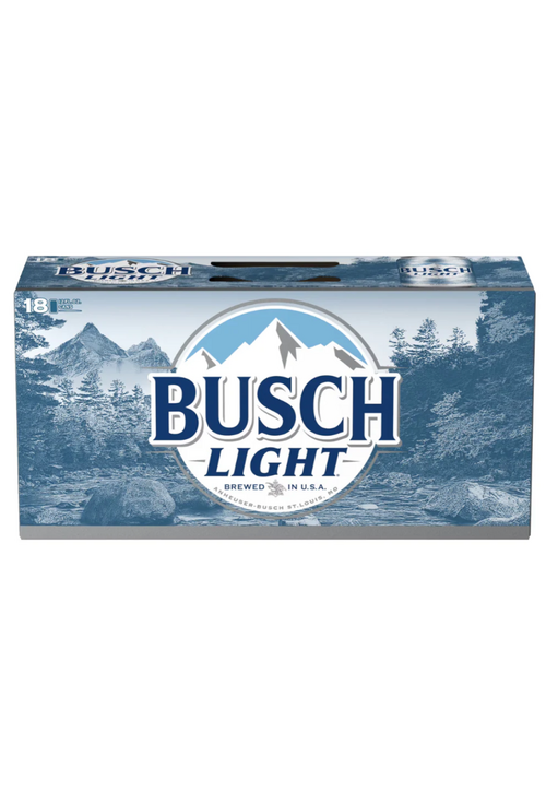Busch Lt  -18 Pk Cans