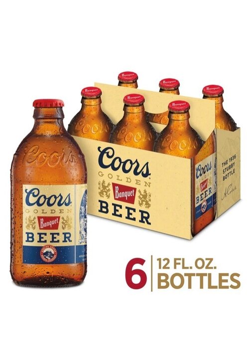 Coors Golden Beer - 6Pk Btl