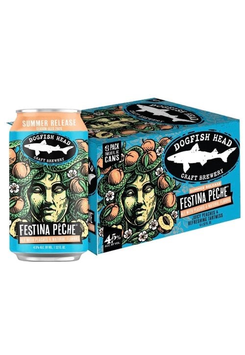 Dogfish Head Festina Peche -6pk