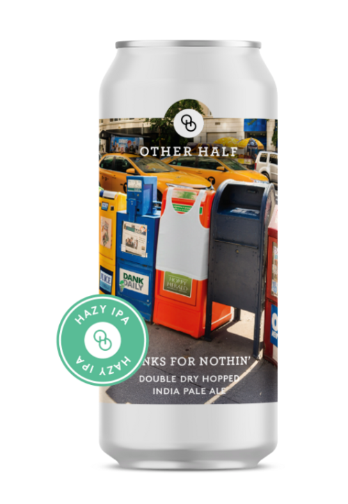 Other Half Brewing - Tanks for Nuttin' Hazy IPA -4Pk 16 Oz