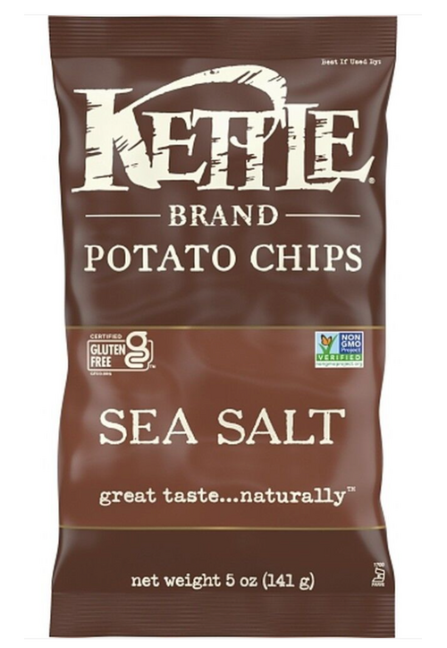 KETTLE  POTATO CHIP SEA SALT 5oz