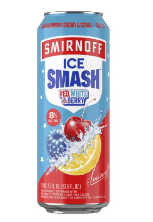 Smirnoff Ice Smash Red White Berry 24oz